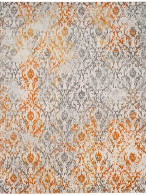 Madison Cream/orange Area Rug