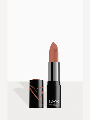 Nyx Pmu Shout Loud Satin Lipstick Peach Nude Silk