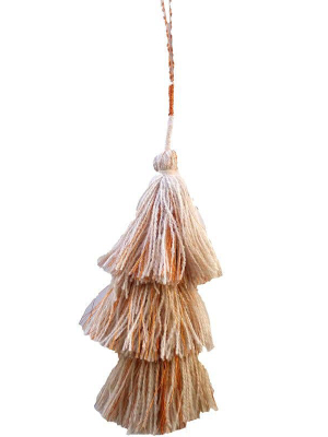 Tamra Bottle Tassels: Natural