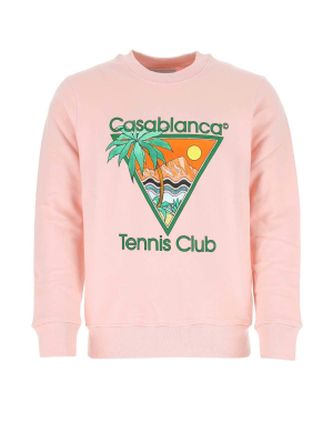 Casablanca Tennis Club Printed Sweatshirt