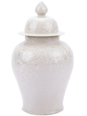 Crystal Shell Temple Jar In Two Sizes