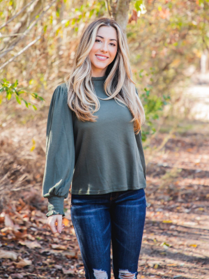 Kayla Top - Olive