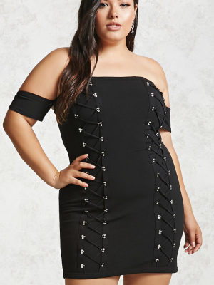 Plus Size Bodycon Mini Dress