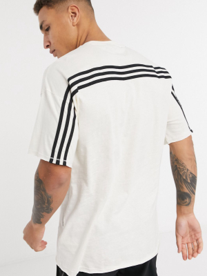 Adidas Training T-shirt Off White