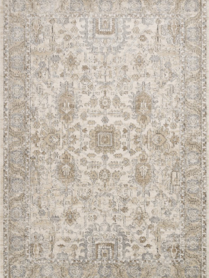 Teagan Rug In Ivory / Sand By Loloi Ii