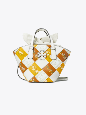 Mcgraw Floral Woven Mini Shopper Tote