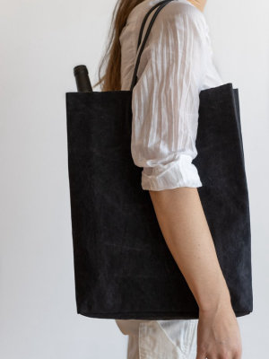 Tall Paper Bag Tote