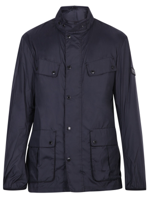 Barbour High-neck Buttoned Jacket