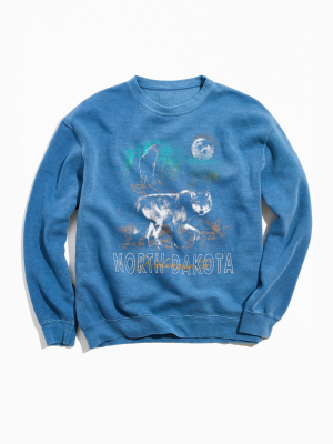 Altru Apparel Welcome To North Dakota Crew Neck Sweatshirt