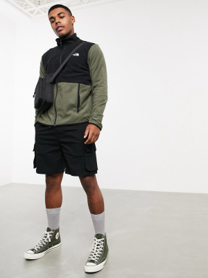 The North Face Tka Glacier Zip Fleece In Green