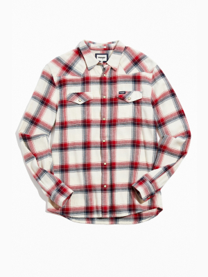 Wrangler Plaid Western Shirt