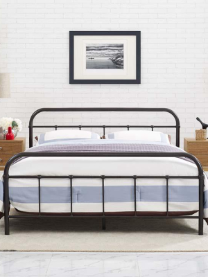 Mace Queen Stainless Steel Bed Frame