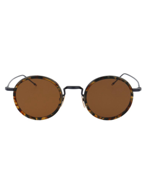 Thom Browne Eyewear Round Frame Sunglasses