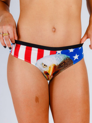 The Mascots | American Flag Cheeky Underwear