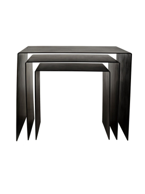 Noir Yves Nesting Tables