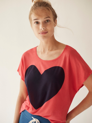 Sundry Heart Boxy Tee