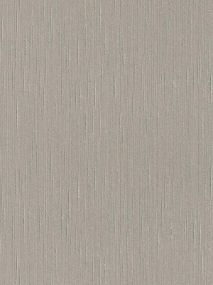 Solid Faux Fabric Wallpaper In Grey Design By Bd Wall