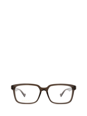 Gucci Eyewear Rectangular Frame Glasses