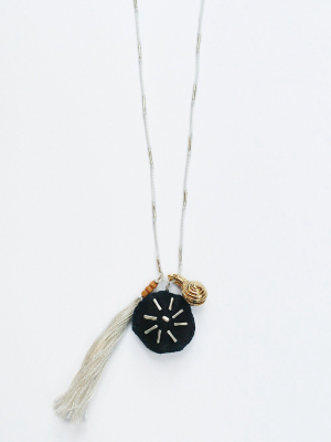 See Real Flowers North Star Talisman Necklace