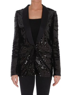 Twinset Sequin Embellished Blazer