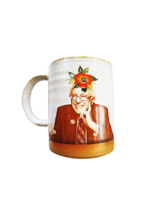 Bernie Flower Crown Mug