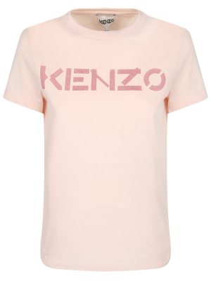 Kenzo Logo Print Crewneck T-shirt