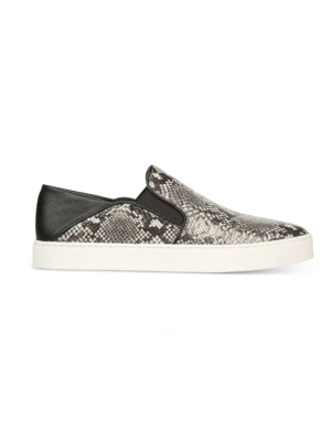 Vince Garvey Nemesis Snake Print Lea Natural