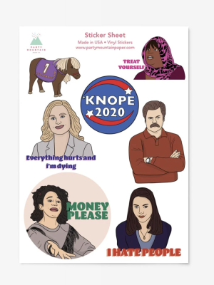 Parks &amp; Recreation Sticker Pack