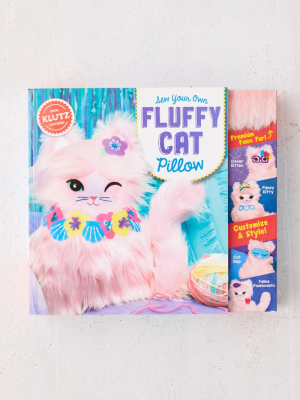 Diy Fluffy Cat Pillow Sewing Kit