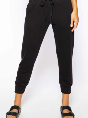 Fitted Jogger - Black
