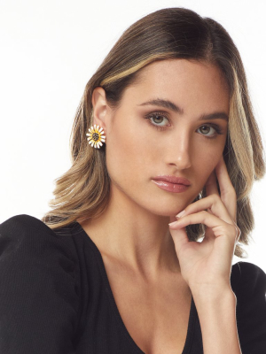 Daisy Clip Earring