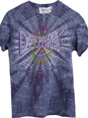 Vintage Deep Purple Tie Dye Tee