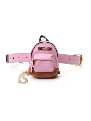 Moschino Micro Backpack Belt Bag