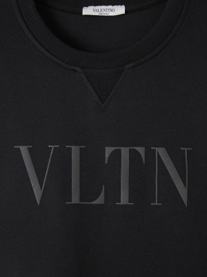 Valentino Vltn Print Sweatshirt