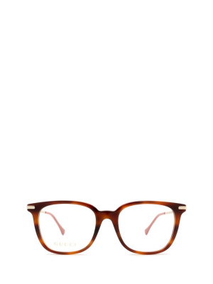 Gucci Eyewear Square Frame Glasses