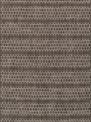 Isle Rug In Black & Grey By Loloi