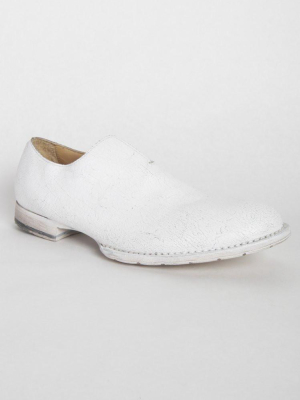Stacked Vented Derby Shoes (bn Xvii White)