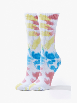 Tie-dye Crew Socks