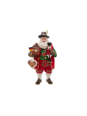 Kurt Adler 11" Fabriche Musical German Santa