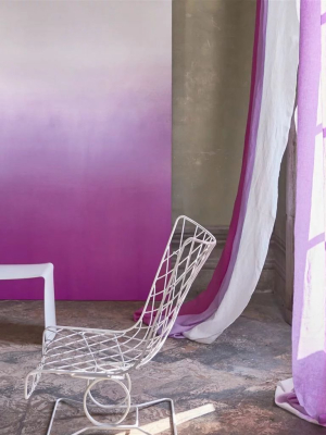 Savoie Wall Mural In Fuchsia From The Mandora Collection By Designers Guild