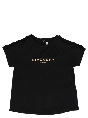 Givenchy Kids Logo Print T-shirt