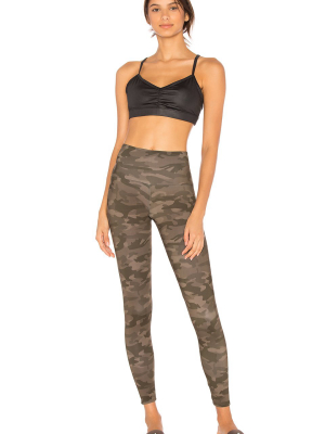 Onzie High Rise Green Camo Leggings