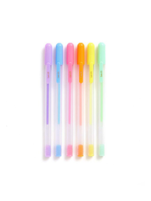 Write On Gel Pen Set - Rainbow