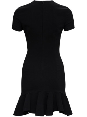 Dsquared2 Bow Detail Ruffled Mini Dress