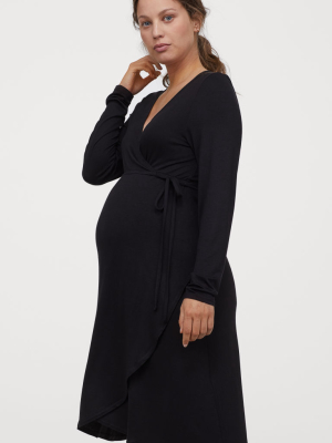 Mama Wrap Dress