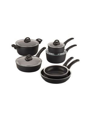 Ballarini Como Forged Aluminum 10-pc Nonstick Cookware Set