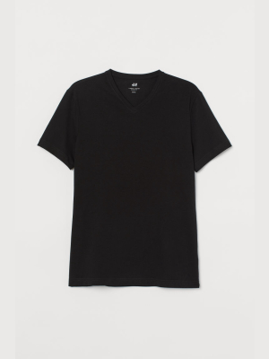 Slim Fit V-neck T-shirt