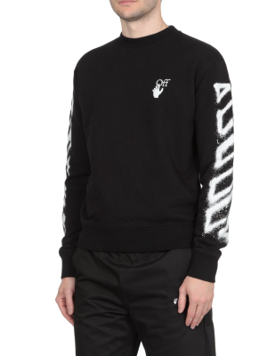 Off-white Spray Marker Arrows Sweatshirt