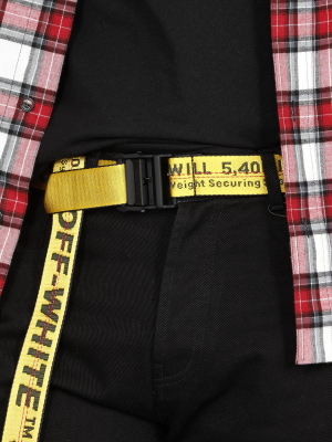 Off-white Industrial Mini Logo Tape Belt