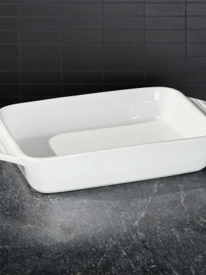 Le Creuset ® White 3.15-quart Rectangular Dish